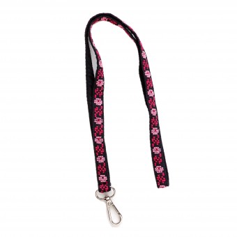 Embroidered Key Strap