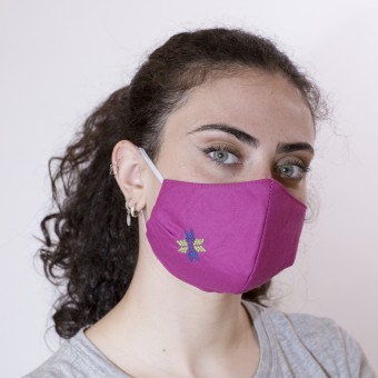 Embroidered Face Mask