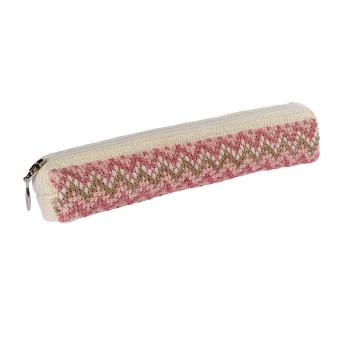 Embroidered Slim Pencil Case