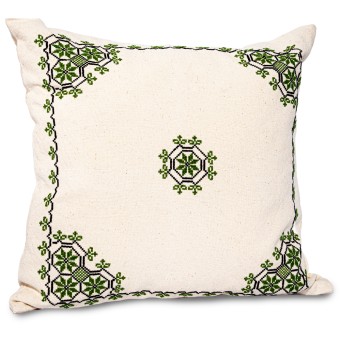 Embroidered Cushion Cover - Canaanite Star
