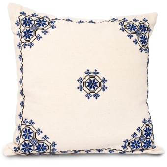 Embroidered Cushion Cover - Canaanite Star