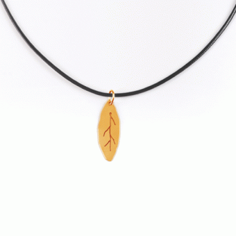Choker with Olive Leaf