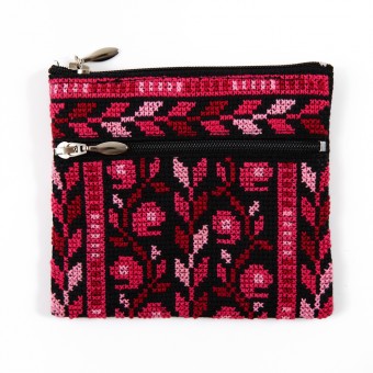 Idna Double-zipped Coin Purse