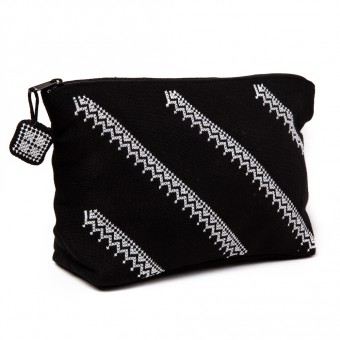 Make-up Purse - Parallel Motif