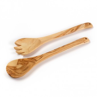 Olive-wood Salad Server Set (Large)