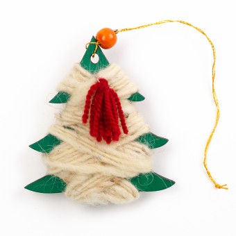 Bedouin Wool Ornament (Tree)