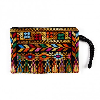 Bethlehem Clutch with Crocheted Strap