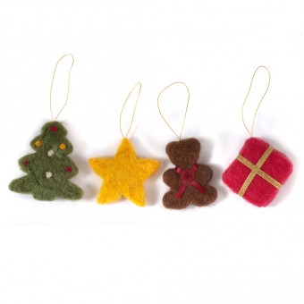 Felt Christmas Ornaments