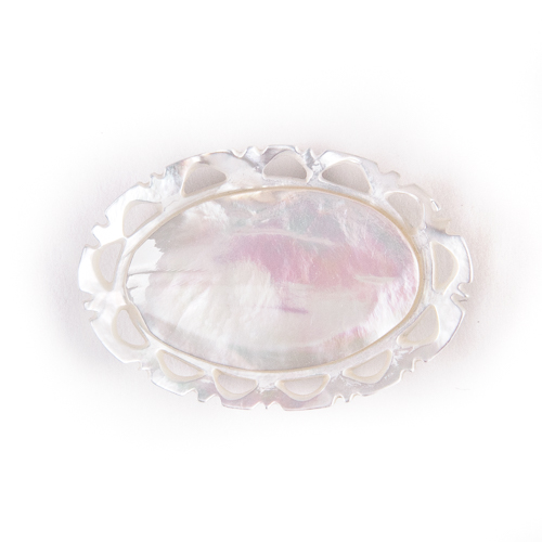 Mother-of-Pearl Broach (Oval)