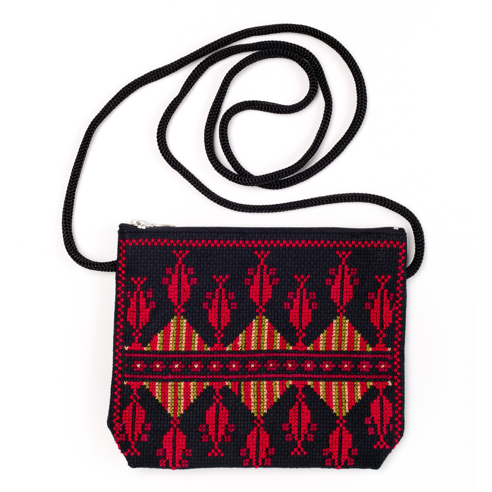 Idna Small Shoulder Purse (Red)