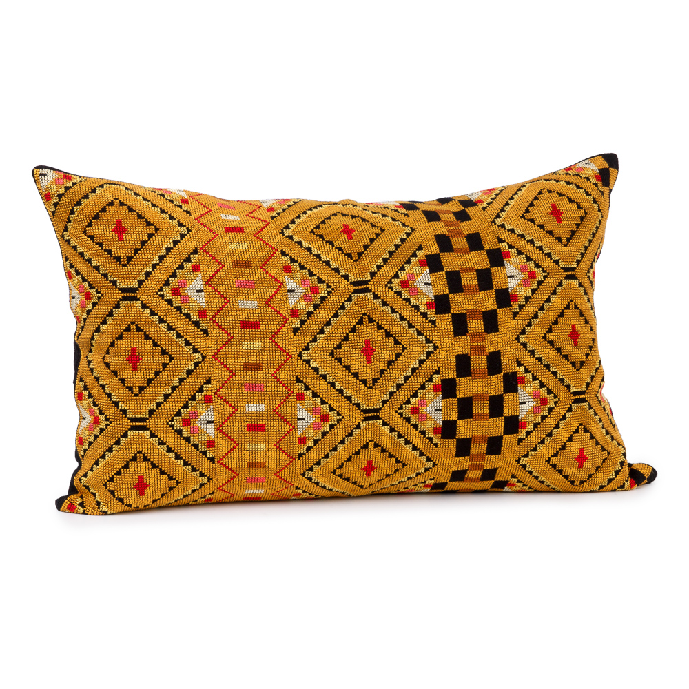 Embroidered Cushion Cover - Hebron (Rectangle)