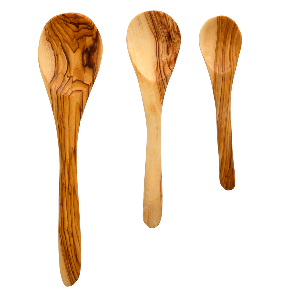 Olive-wood Spoon Set