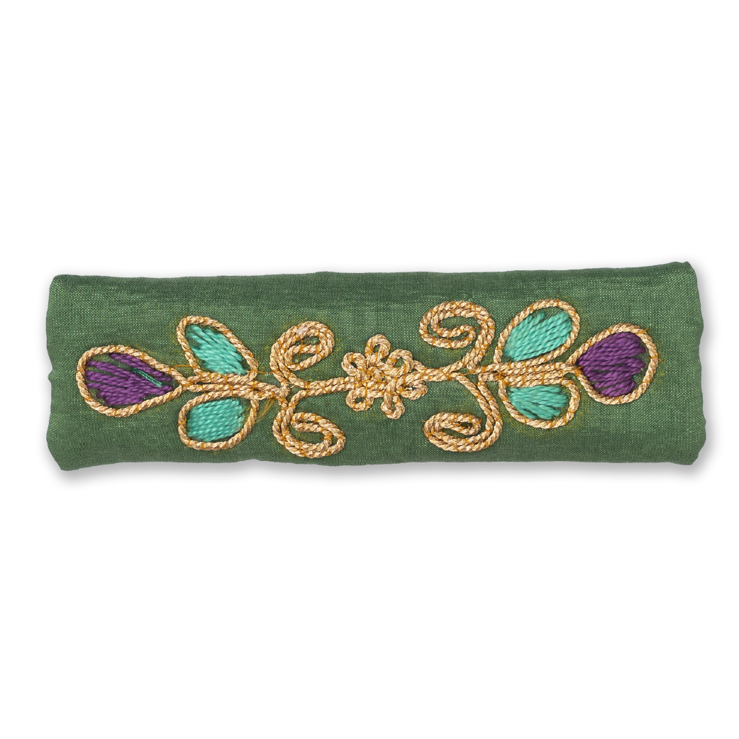 Hair Clip with Tahriri Embroidery