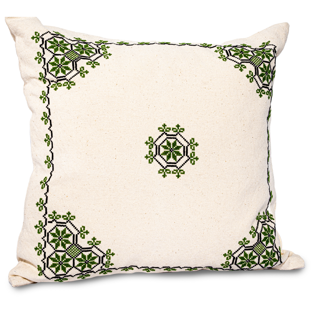Embroidered Cushion Cover - Canaanite Star