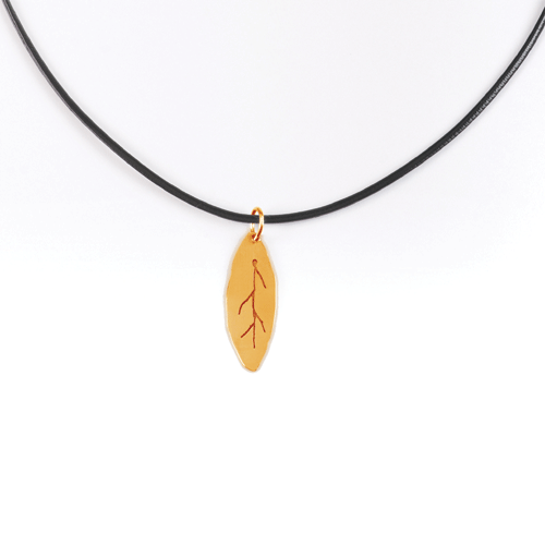 Choker with Olive Leaf
