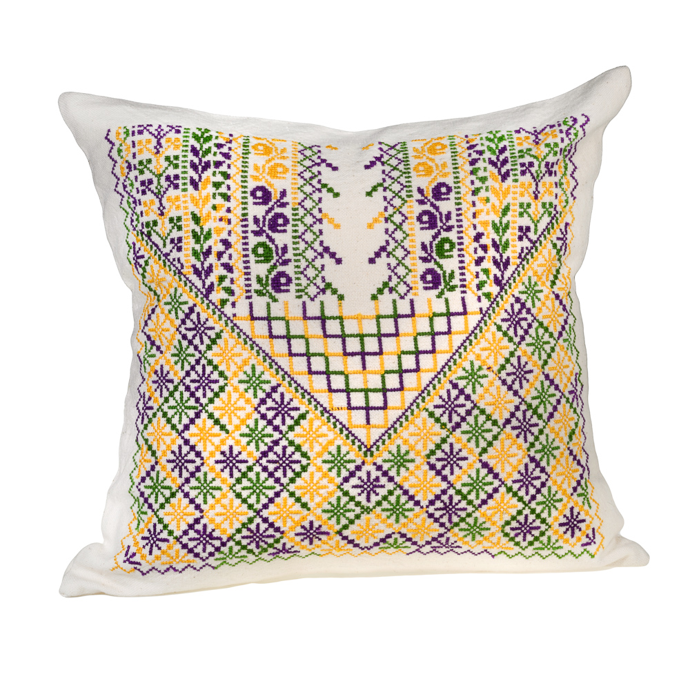 Embroidered Cushion Cover - Qabba