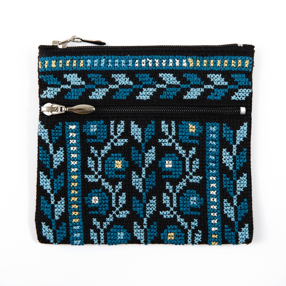 Idna Double-zipped Coin Purse