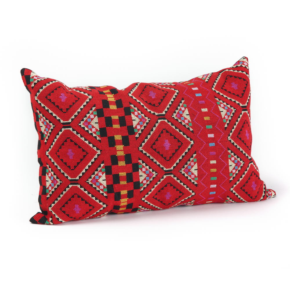 Embroidered Cushion Cover - Hebron (Rectangle)