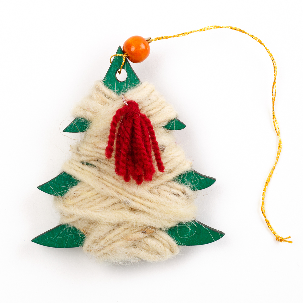Bedouin Wool Ornament (Tree)