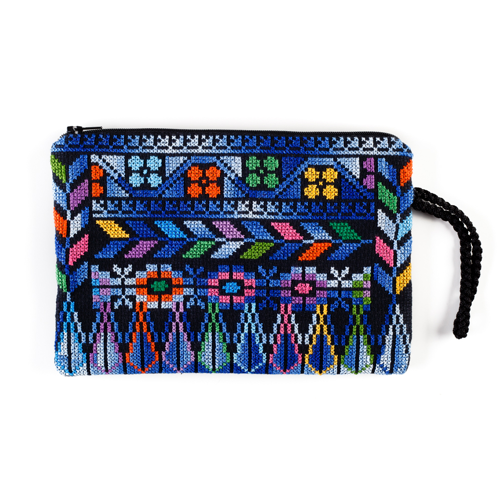Bethlehem Clutch with Crocheted Strap