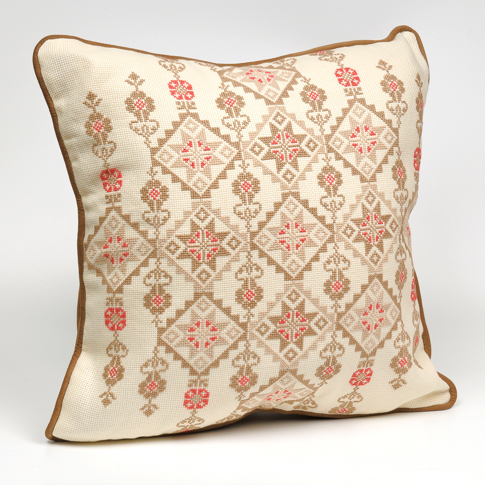Embroidered Cushion Cover - Desert Star