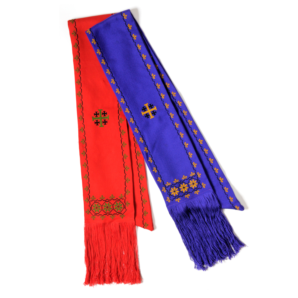 Clerical Stole - Colors  (Long)